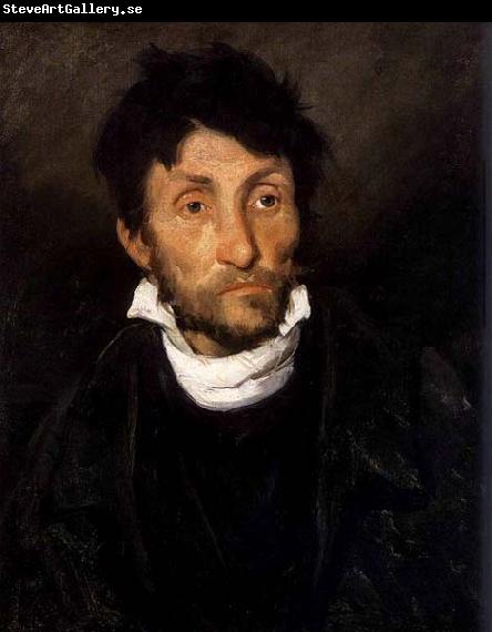 Theodore   Gericault Portrait of a Kleptomaniac